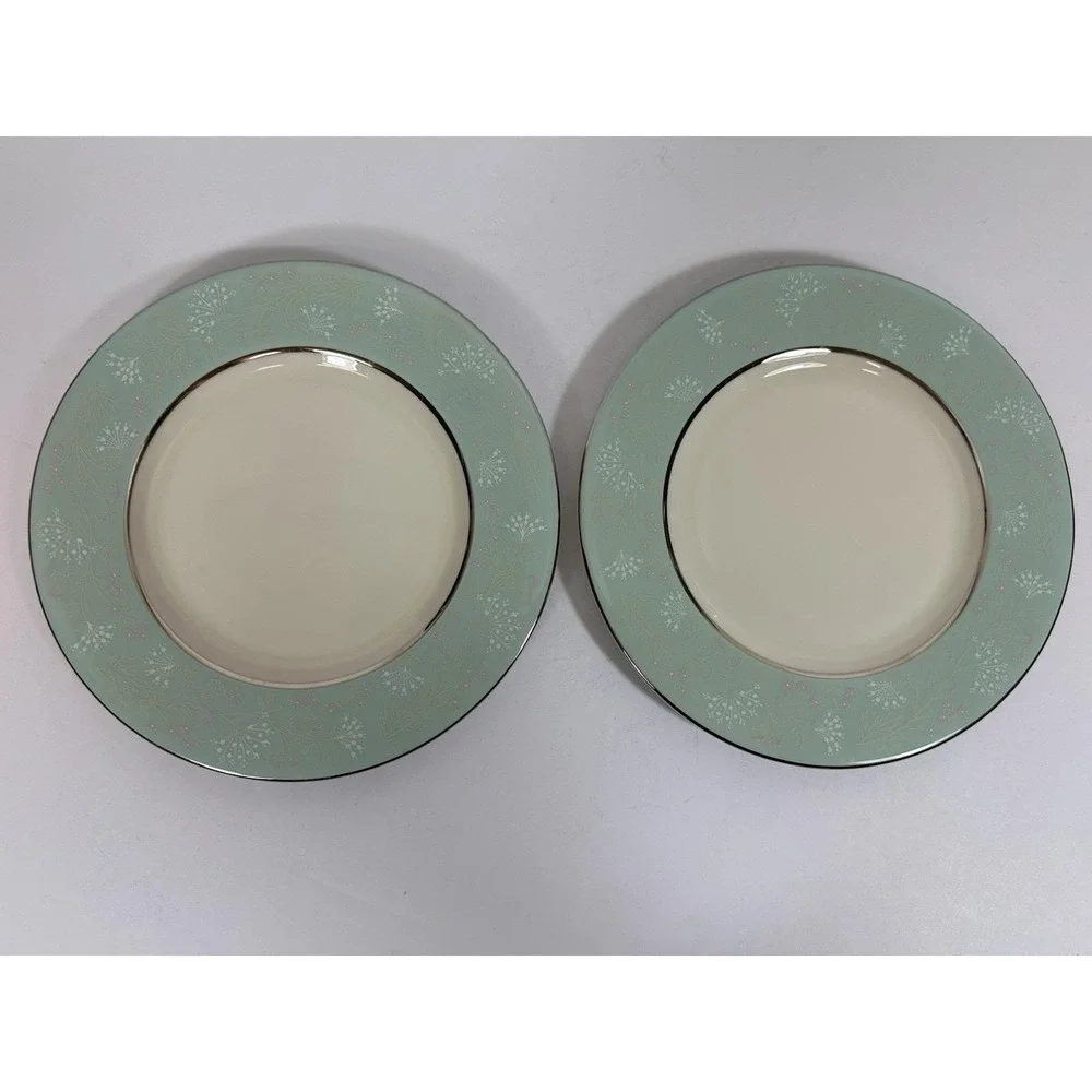 Castleton China Corsage Salad Plates 8.5